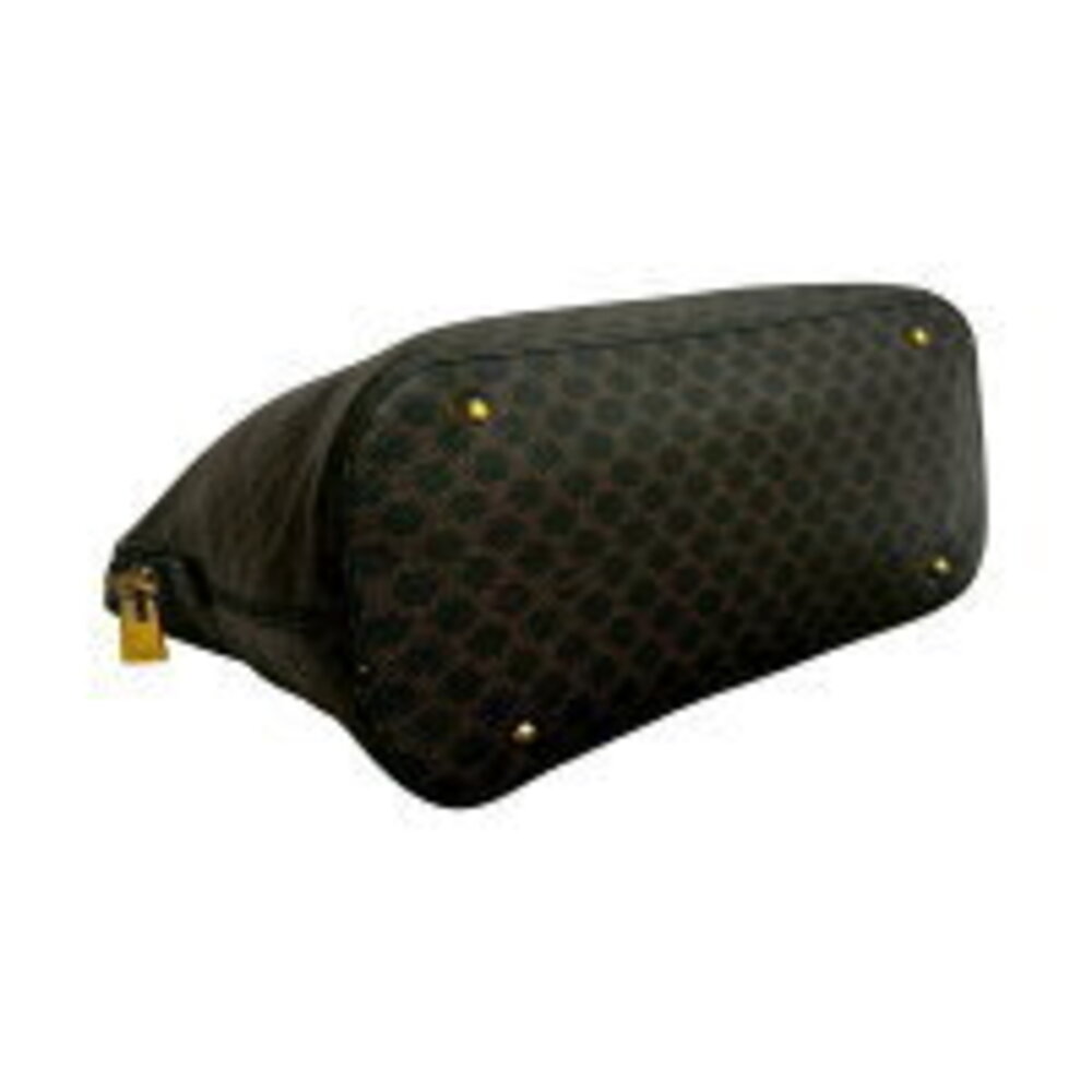 Celine Macadam Blason logo leather handbag tote bag black 992 2 - Picture 7 of 8